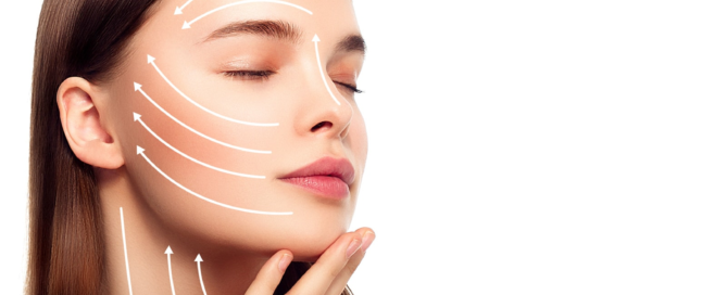 شد الوجه السائل